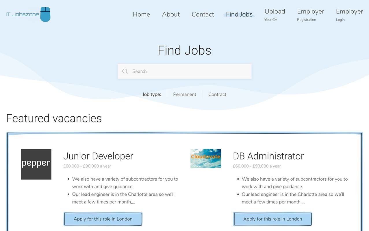 IT Jobs Zone